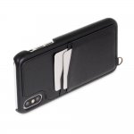 Torrii Koala Case - кожен кейс със слот за кр. карта за iPhone XS Max (черен) 1