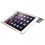 Macally Stand Case - полиуретанов калъф и поставка за iPad 5 (2017), iPad 6 (2018) (златист) 6