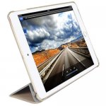 Macally Stand Case - полиуретанов калъф и поставка за iPad 5 (2017), iPad 6 (2018) (златист) 5
