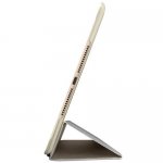 Macally Stand Case - полиуретанов калъф и поставка за iPad 5 (2017), iPad 6 (2018) (златист) 7