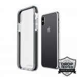 Prodigee Safetee Steel Case - хибриден кейс с висока степен на защита за iPhone XS Max (черен) 2