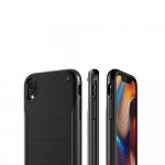 Verus High Pro Shield Case - висок клас хибриден удароустойчив кейс за iPhone XR (черен) 3
