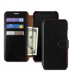 Verus Dandy Layered Case - кожен калъф, тип портфейл за iPhone XS Max (черен) 2
