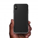 Verus High Pro Shield Case - висок клас хибриден удароустойчив кейс за iPhone XS Max (сребрист) 1