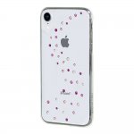 Bling My Thing Milky Way Rose Sparkles Swarovski - поликарбонатов кейс с кристали Сваровски за iPhone XR (прозрачен) 2
