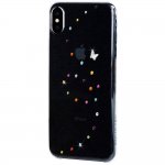 Bling My Thing Papillon Cotton Candy Swarovski - поликарбонатов кейс с кристали Сваровски за iPhone XS Max (прозрачен) 2