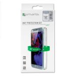 4smarts 360° Protection Set - тънък силиконов кейс и стъклено защитно покритие за дисплея на Nokia 5.1 (прозрачен) 3