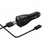 Samsung Car Summerpack (EE-V200+LN915U) - оригинални поставка и зарядно за кола и MicroUSB кабел  1