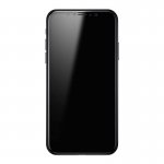Baseus Curved Full Screen Tempered Glass (0.23 mm) - калено стъклено защитно покритие за целия дисплей на iPhone XS, iPhone X (прозрачен-черен)  2