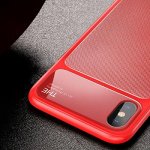 Baseus Knight Case- силиконов (TPU) калъф за iPhone X (червен) 4