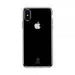 Baseus Simple Case - силиконов (TPU) калъф за iPhone XS (златист) 1