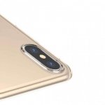 Baseus Simple Case - силиконов (TPU) калъф за iPhone XS Max (златист) 2