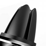 Baseus Small Ears Magnetic Car Air Vent Holder - магнитна поставка за радиатора на кола за смартфони (черен) 5