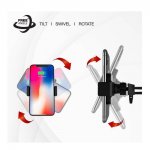 Patchworks CAMO Qi Wireless Charging Car Vent Mount - магнитна поставка за кола с безжично зареждане за QI съвместими смартфони 6