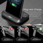 Baseus Little Volcano Desk Charging Station - док станция за iPhone с Lightning (сребрист) 3