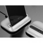 Baseus Little Volcano Desk Charging Station - док станция за iPhone с Lightning (сребрист) 1
