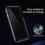 Baseus Safety Airbags Case - силиконов TPU калъф с най-висока степен на защита за iPhone XS, iPhone X (черен) 3
