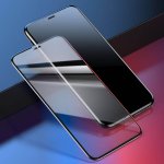 Baseus Curved Full Screen Tempered Glass (0.23 mm) - калено стъклено защитно покритие за целия дисплей на iPhone XS Max (прозрачен-черен)  1