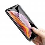 Baseus Tempered Glass Film (0.33mm) - калено стъклено защитно покритие за дисплея на iPhone XS Max (прозрачен) 2