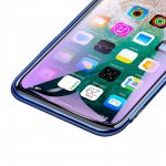 Baseus Anti-bluelight Tempered Glass Film (0.30mm) - калено стъклено защитно покритие за дисплея на iPhone XS Max (прозрачен) 4