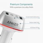 Anker PowerDrive+ 2 Ports Quick Charge 3.0 42W Dual USB Car Charger с PowerIQ - зарядно за кола с два USB изхода и технология за бързо зареждане (бял) 1