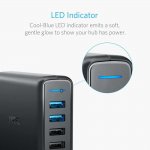 Anker PowerPort Speed 5 Ports (63W) With Quick Charge 3.0 - захранване с 5 x USB изхода за мобилни телефони и таблети (черен)  4