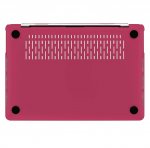 Artwizz Rubber Clip Case - качествен предпазен кейс за MacBook Pro 13 Touch Bar и без Touch Bar (2016 и по нов) (червен) 3