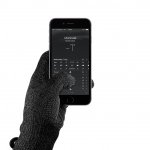 Mujjo Single Layered Touchscreen Gloves Size L - качествени зимни ръкавици за тъч екрани (черен) 3