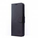 JT Berlin LeatherBook Kreuzberg Case - хоризонтален кожен (естествена кожа) калъф тип портфейл за Huawei Mate 20 Lite (черен) 1
