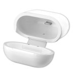 4smarts Wireless Charging Case - предпазен калъф за безжично зареждане за Apple Airpods (бял) 1