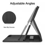 ESR Premium Intelligent Leather Case - кожен калъф и поставка за iPad Pro 11 (2018) (черен) 4