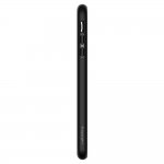 Spigen Liquid Air Case - тънък качествен термополиуретанов кейс за iPhone XS Max (черен)  5