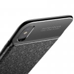 Baseus Plaid Backpack Power Bank Battery Case - удароустойчив кейс с вградена батерия 3500mAh за iPhone XS, iPhone X (черен) 3