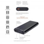 4smarts Power Bank VoltHub 20000 mAh Power Delivery 83W & QC3.0 - външна батерия с USB-C изход и технология за бързо зареждане (черен) 2