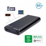 4smarts Power Bank VoltHub 20000 mAh Power Delivery 83W & QC3.0 - външна батерия с USB-C изход и технология за бързо зареждане (черен) 1