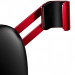 Baseus Mini Gravity Car Vent Mount - поставка за радиатора на кола за смартфони с дисплеи до 6 инча (червена) 4