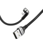 Baseus U-Shaped Mobile Game Cable - Lightning USB кабел за iPhone, iPad и iPod с Lightning (200 см) (черен) 2