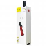 Baseus Lightning & Audio Adapter - Lightning адаптер с Lightning порт и 3.5 мм аудио вход за устройства с Lightning порт (червен) 8