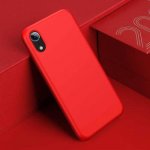 Baseus Original LSR Case - силиконов (TPU) калъф за iPhone XR (червен) 2