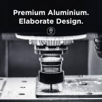 Elago Hexa Magnetic Aluminum Car Mount - алуминиева магнитна поставка за радиатора на кола за смартфони (черна) 7