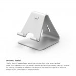 Elago P4 Stand - дизайнерска алуминиева поставка за iPad и таблети (сребриста) 1