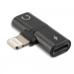 4smarts Lightning to 2x Lightning Audio and Charging Splitter SoundSplit - Lightning адаптер към 2x Lightning изходa (черен) 1