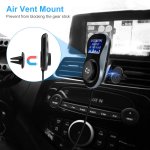 TeckNet F10039 Bluetooth FM Transmitter - блутут FM трансмитер с поставка и зарядно за кола за мобилни устройства (черен) 6