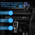 TeckNet F10039 Bluetooth FM Transmitter - блутут FM трансмитер с поставка и зарядно за кола за мобилни устройства (черен) 5