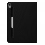 SwitchEasy CoverBuddy Folio Case - кожен кейс с поставка и отделение за Apple Pencil 2 за iPad Pro 12.9 (2018) (черен) 3