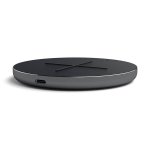 Satechi Wireless Charging Pad v2 Fast Charge - поставка (пад) за безжично захранване за QI съвместими устройства (тъмносив) 3