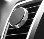 Magnetic Air Vent Holder - магнитна поставка за радиатора на кола за смартфони (сребрист) 1