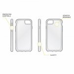 Griffin Survivor Clear Case - хибриден удароустойчив кейс за iPhone 8, iPhone 7, iPhone 6S, iPhone 6 (прозрачен) 2