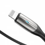 Baseus Horizontal Data Cable - Lightning USB кабел за iPhone, iPad и iPod с Lightning порт (200 см) (черен) 1