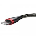 Baseus Cafule USB Lightning Cable (Special Edition) - Lightning USB кабел за iPhone, iPad и iPod с Lightning порт (100 см) (черен) 1